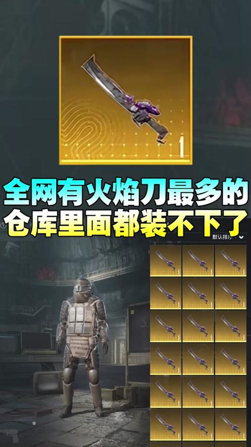 和平精英火焰刀美化包下载游戏截图