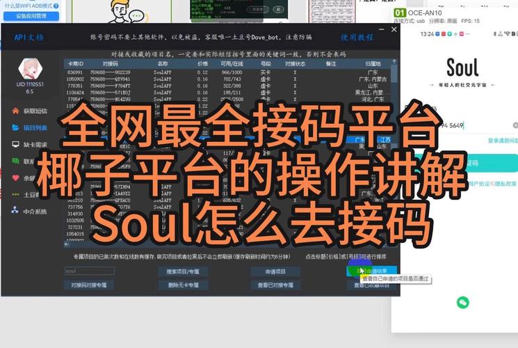 椰子助手接码验证平台使用方法截图