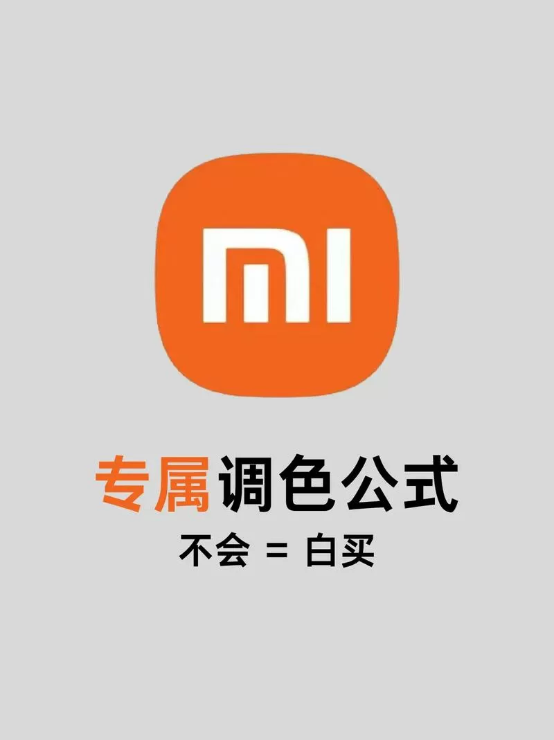 小米色彩风格高级设置