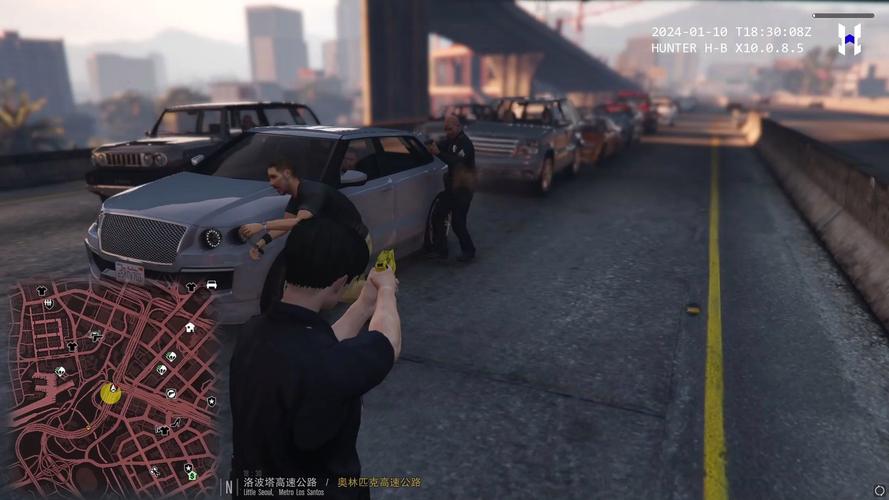 GTASA仿GTA5警察模组