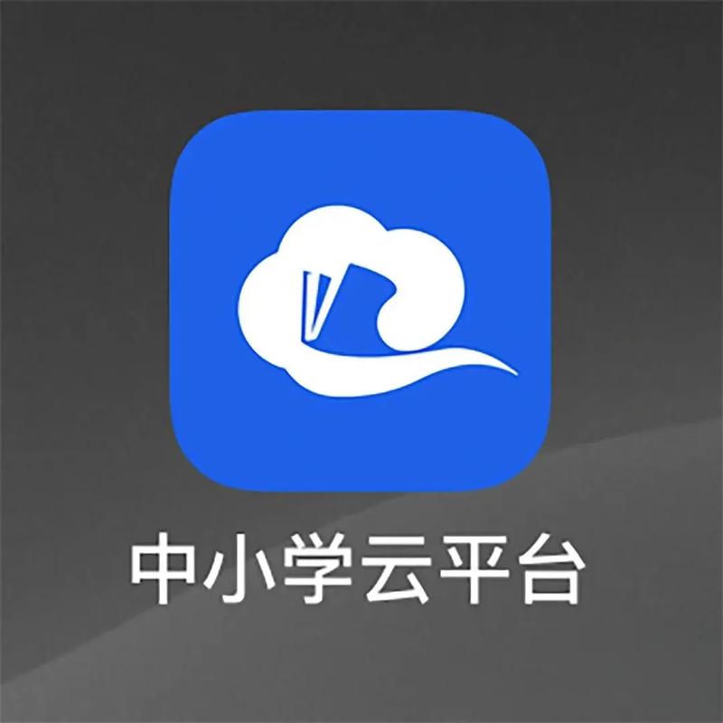 国家中小学网络云平台课堂图标