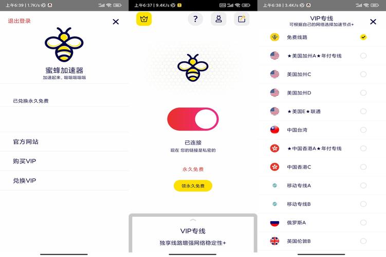 蜜蜂加速器永久VIP免费版破解版