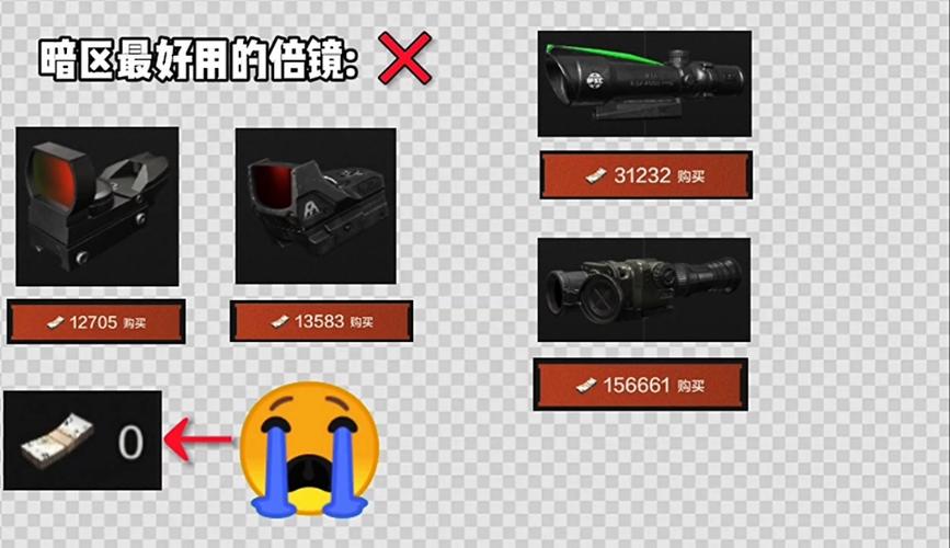 暗区突围到5倍镜倍镜哪个好