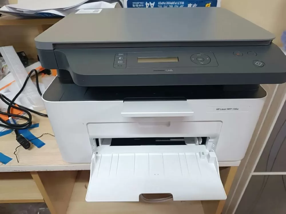 hp136w无线打印机连接