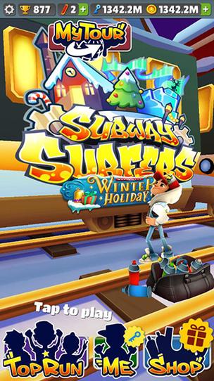 subway surf2012老版远古精简版