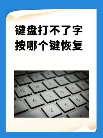 键盘打不了字按什么键调