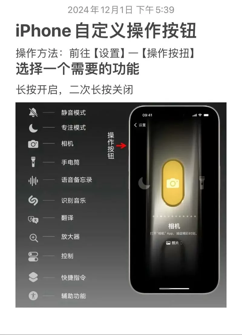 iphone16静音键在哪