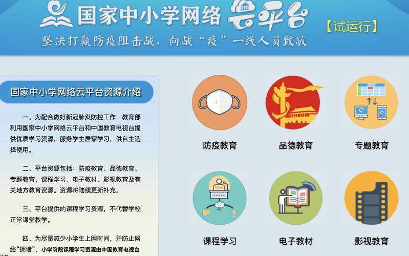 国家中小学网络云平台进入入口