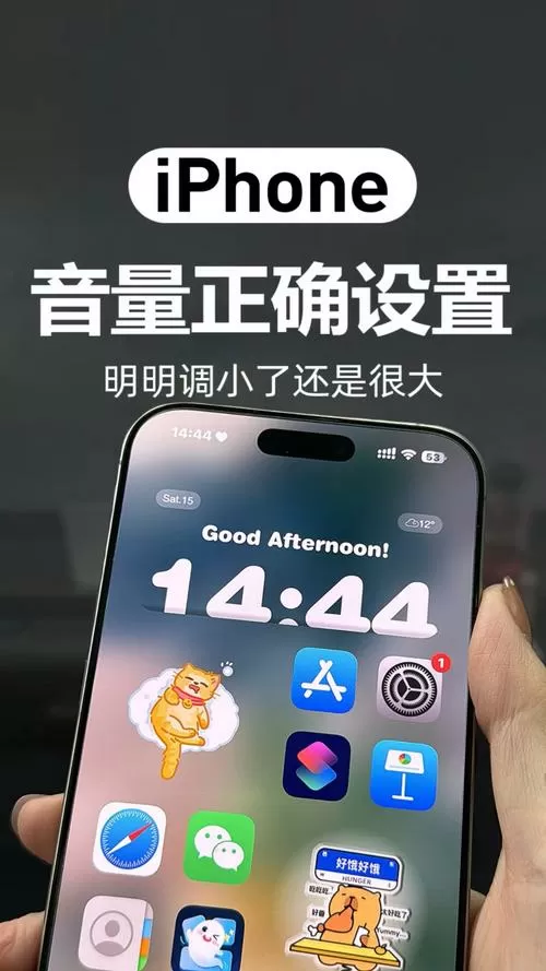 苹果通话音量在哪调节