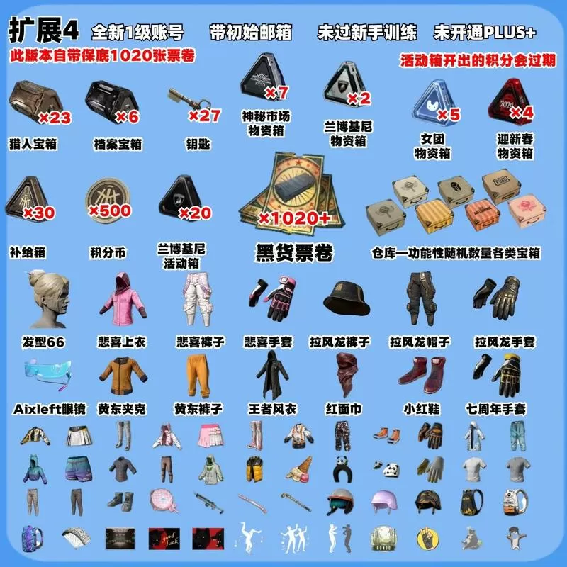 pubg宝箱大全一览表