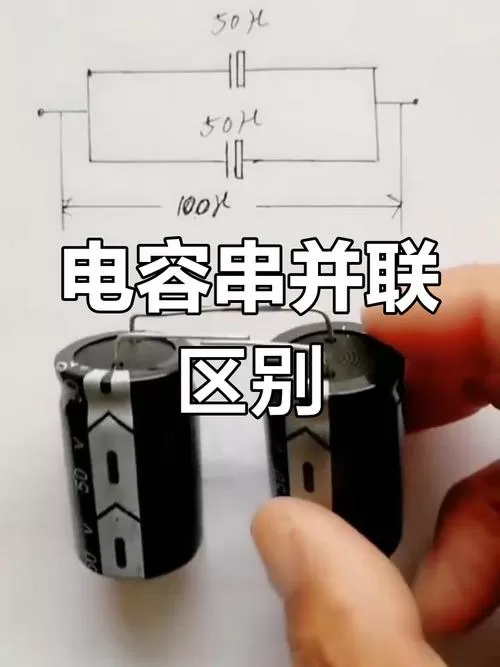 电容并联与串联的区别图标