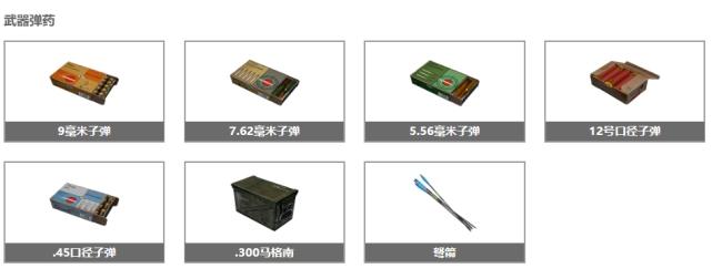 和平精英子弹种类大全