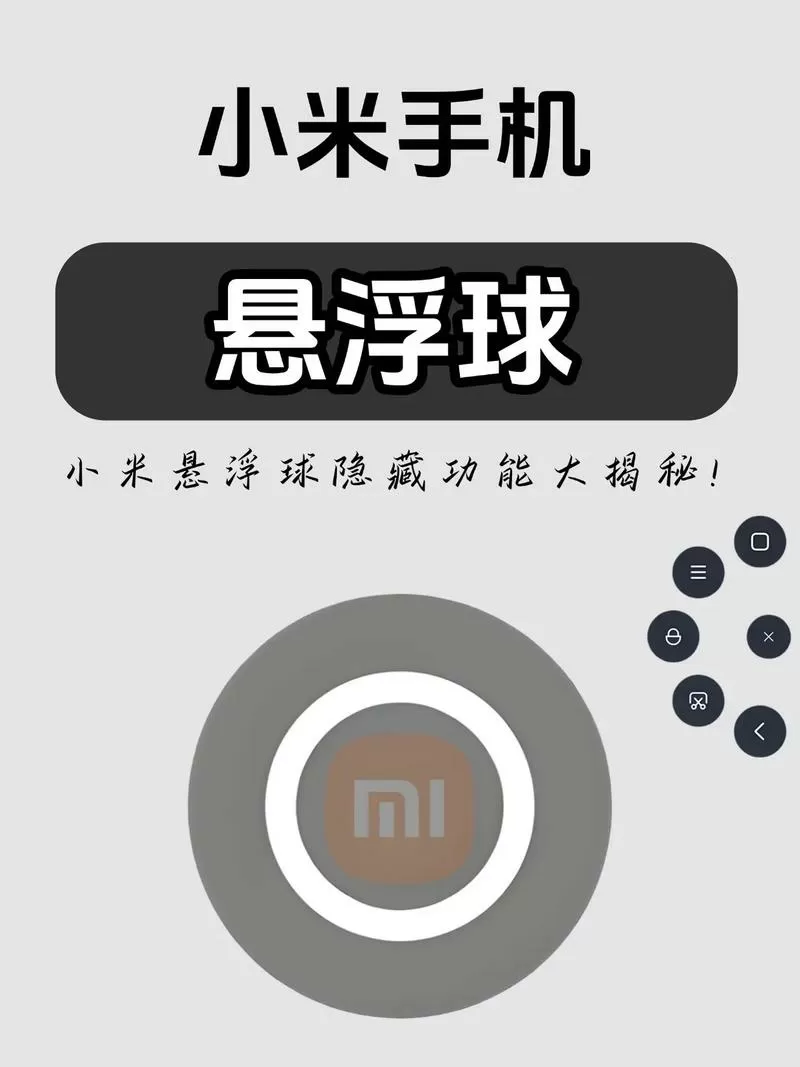 小米悬浮球只设置一个功能