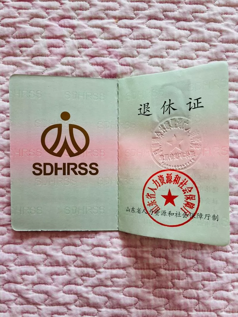 山东退休认证图标