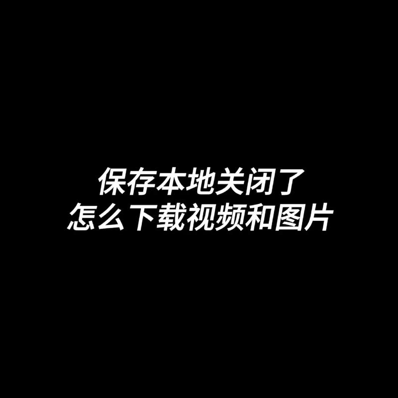 下载的视频保存不到相册
