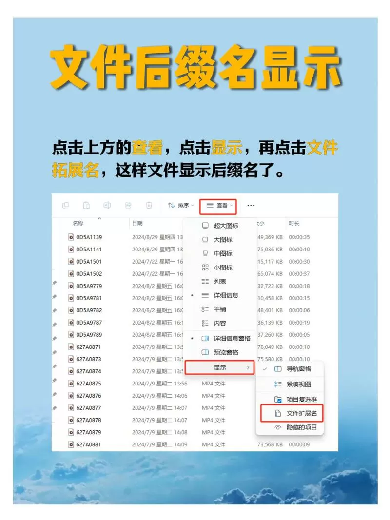 没有后缀的文件怎么改格式缩略图