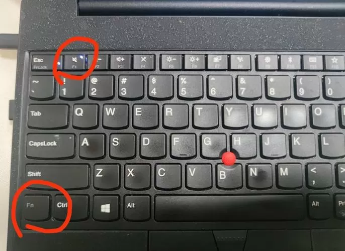 笔记本键盘上的音量键按了没反应