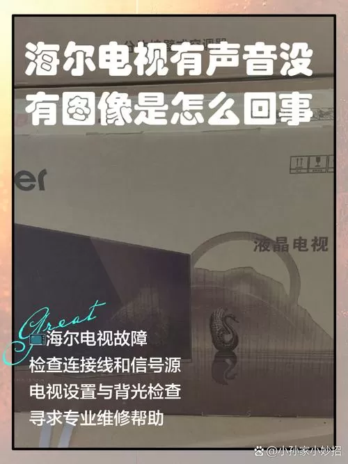 电视没声音怎么回事