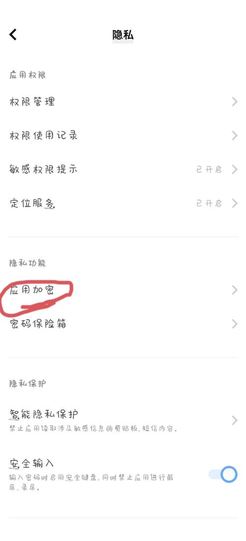 vivo隐私密码在哪里改截图