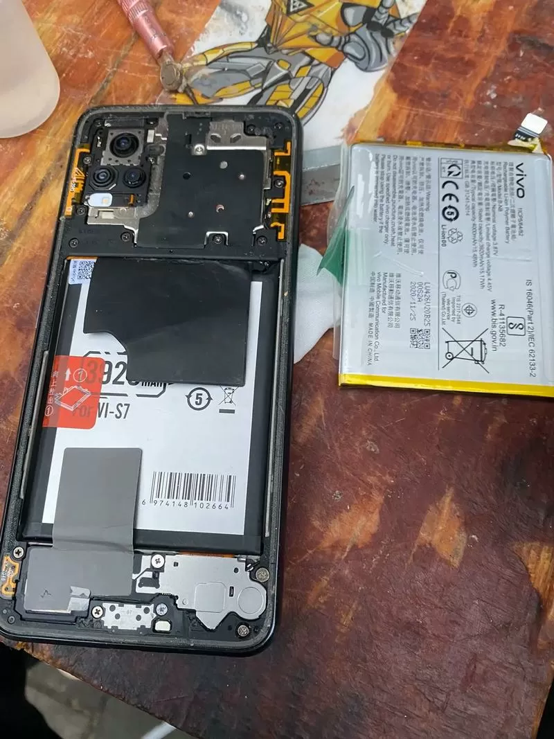 vivos7换电池视频教程