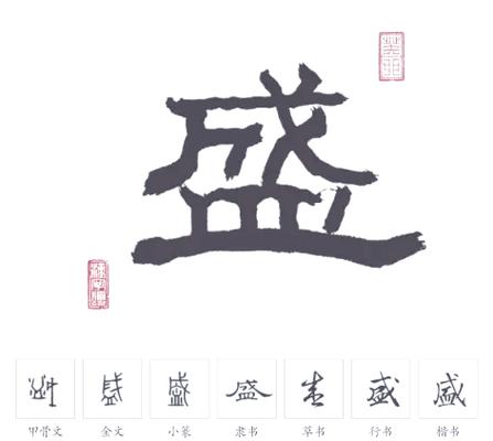 盛字含义详解