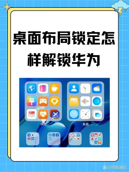桌面布局已锁定