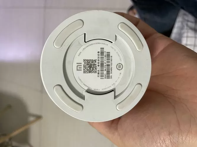 小米摄像头二维码丢了