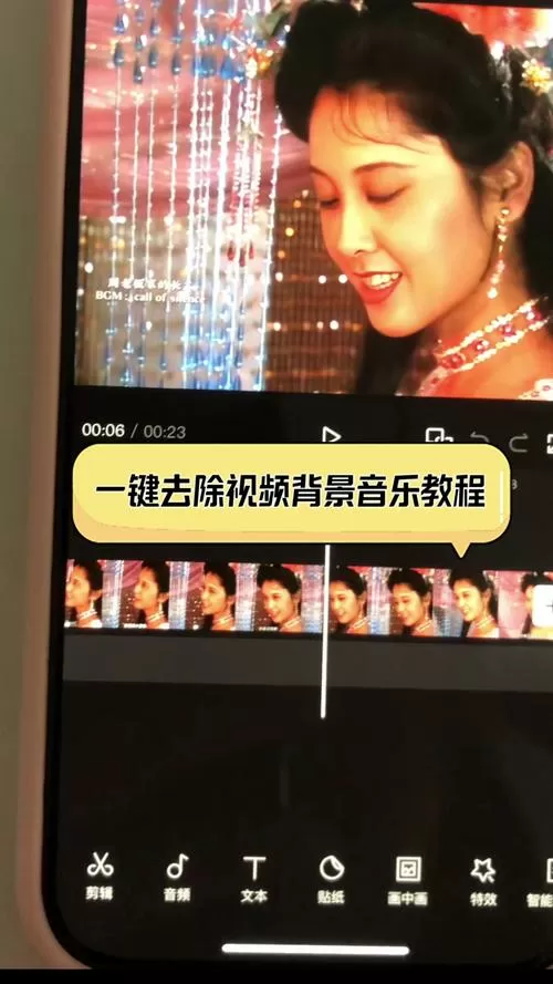 怎么把原视频的背景音乐去掉截图