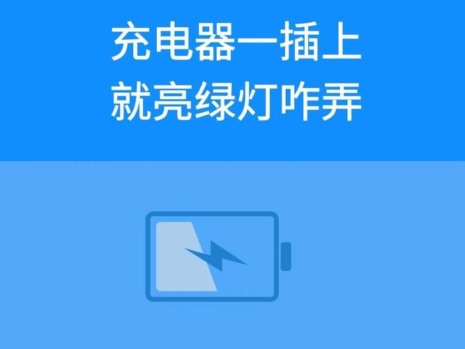 充电器插上电池灯就灭