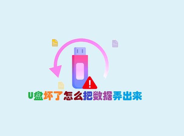 u盘接口坏了怎么导出数据