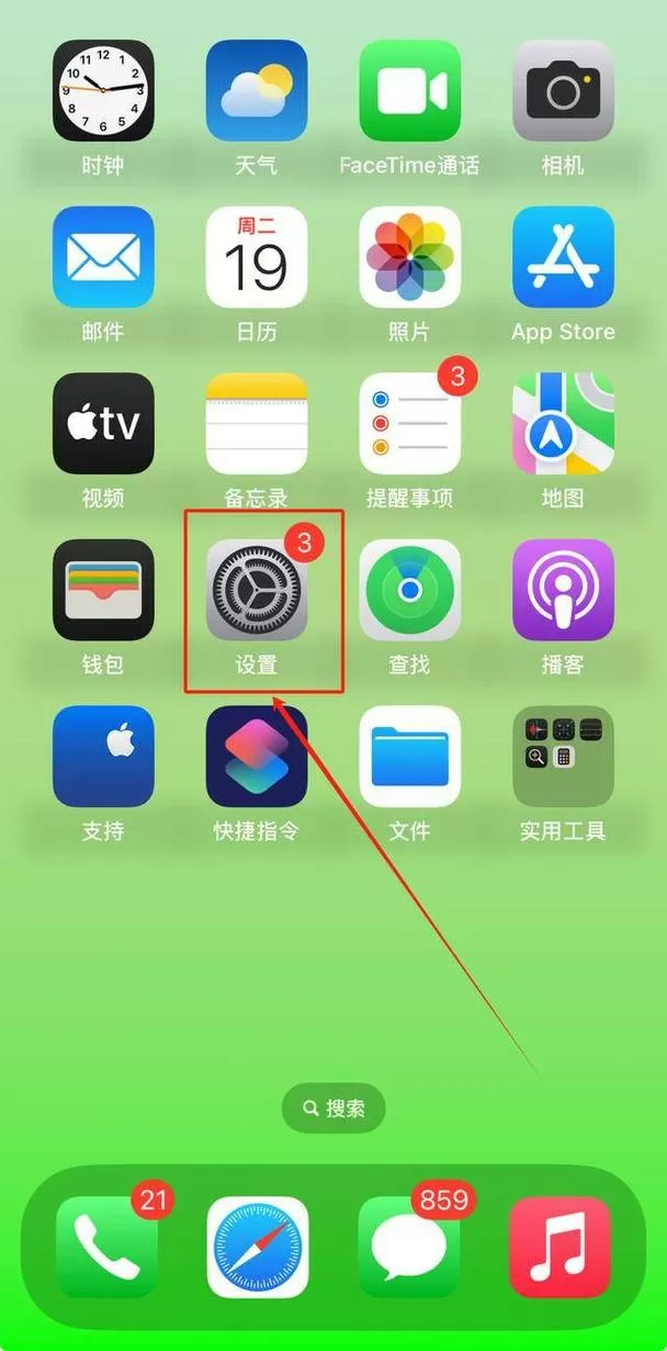 苹果手机返回键设置截图