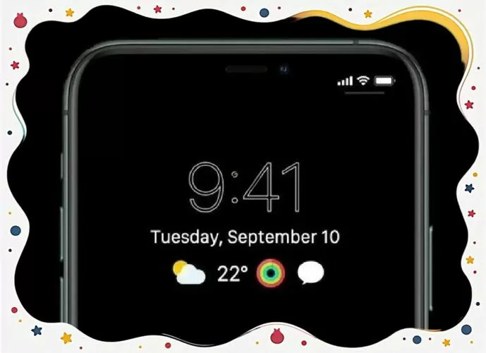 iphone熄屏幕显示时间