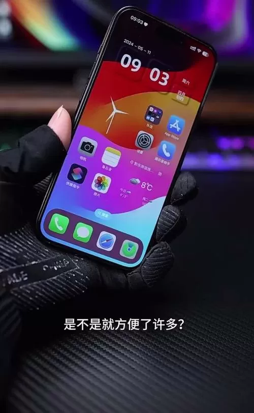 苹果的返回键在哪里设置