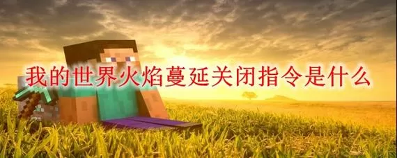 我的世界关闭火焰蔓延截图