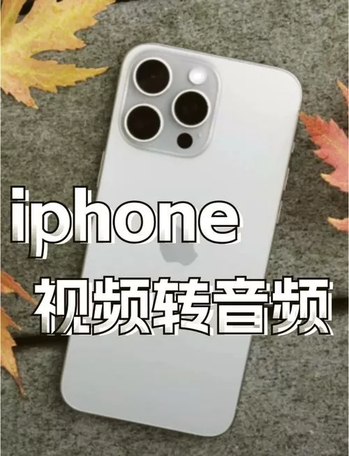 iphone相册视频转音频截图