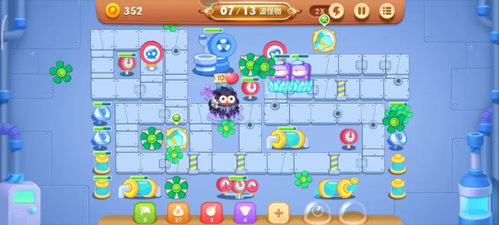 保卫萝卜3第27关攻略截图