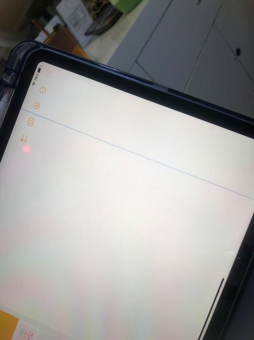 ipad屏幕一条细线一会又好了