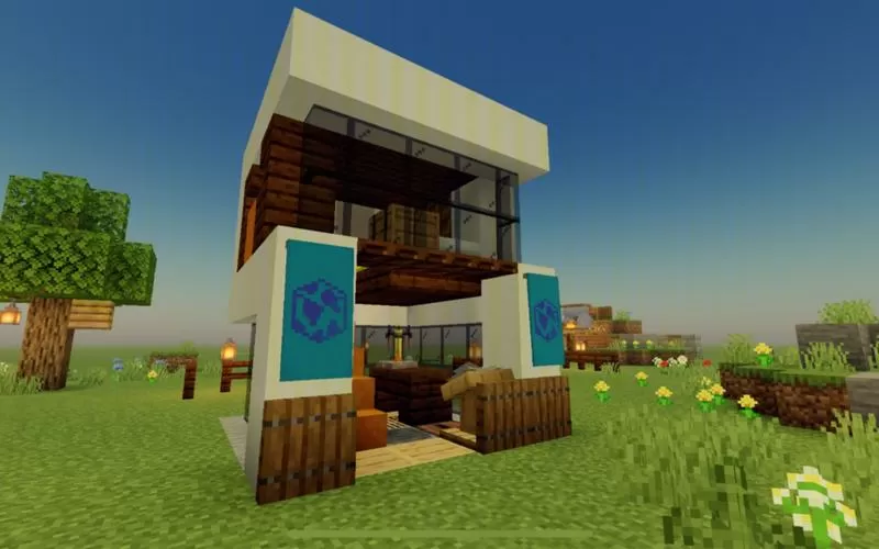 我的世界5x5小木屋