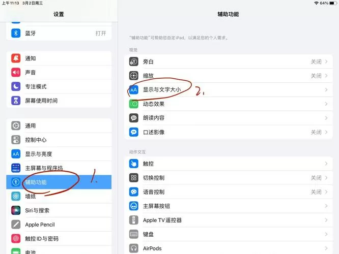 iPad如何关闭自动亮度调节