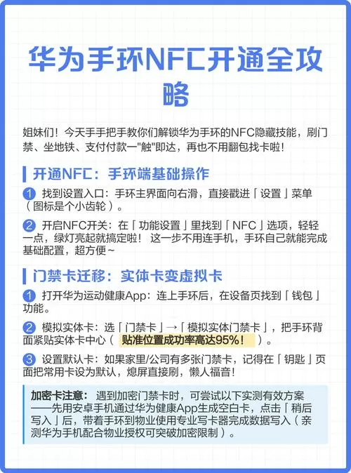 华为怎么绑定NFC
