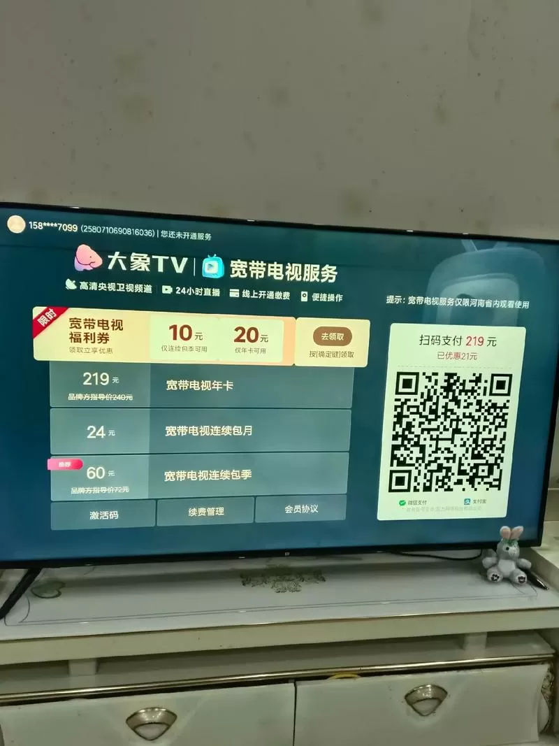 电视vip显示已购买截图