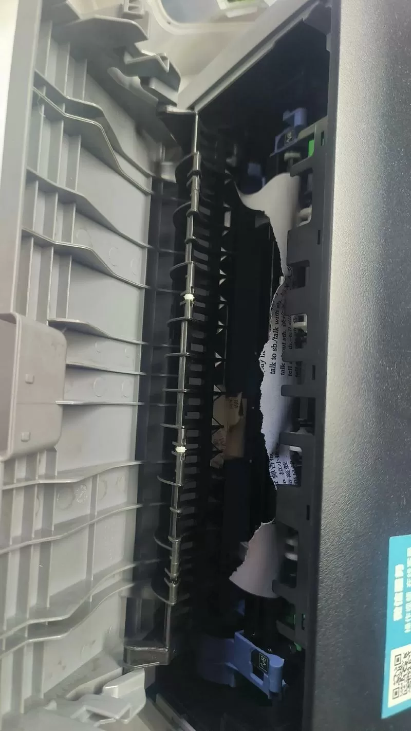 打印机卡纸已取出还是显示