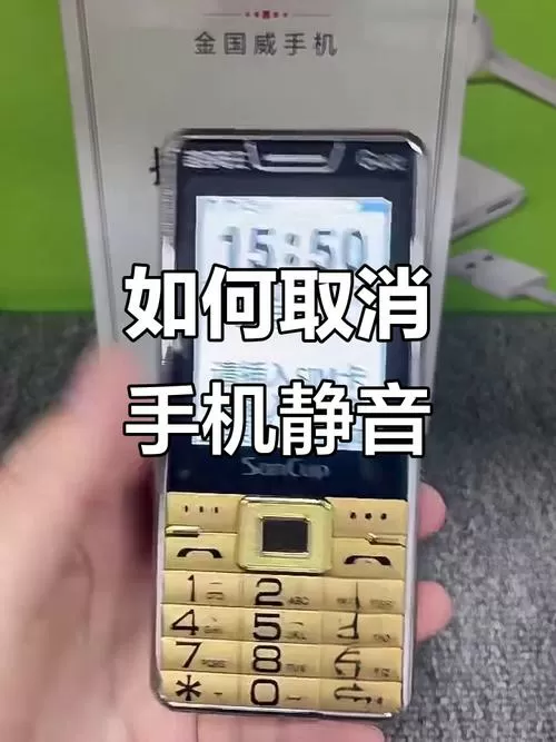 老人机怎么解除静音模式
