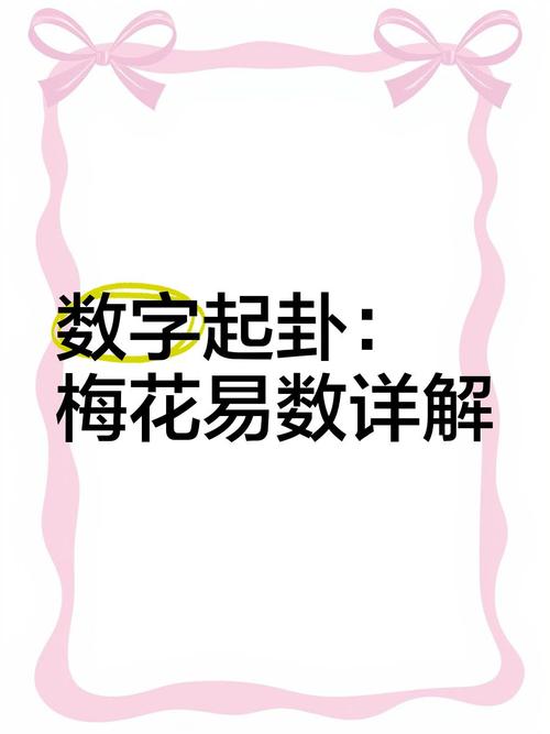 数字梅花易数起卦