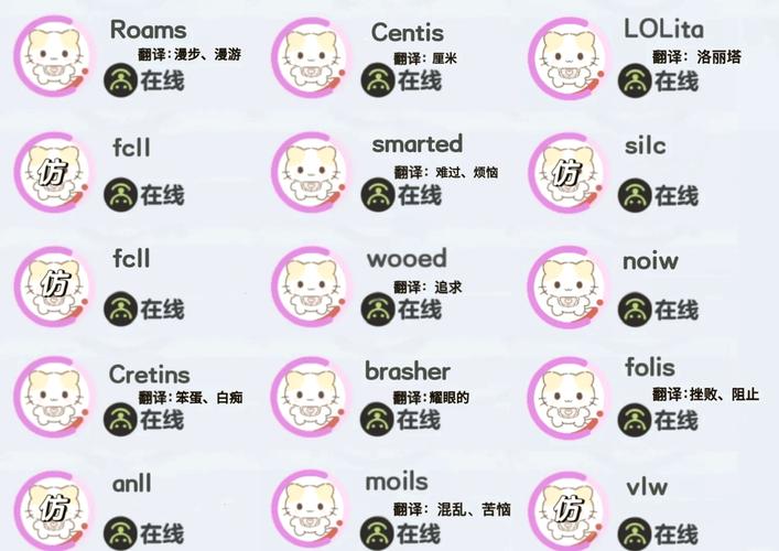 成人猫咪最新地域网名是什么啥精简版