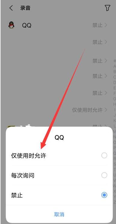 vivoqq麦克风权限怎么开启截图