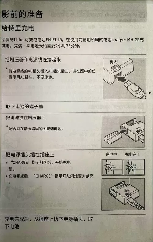 相机充电器丢了有别的方法充电吗图标