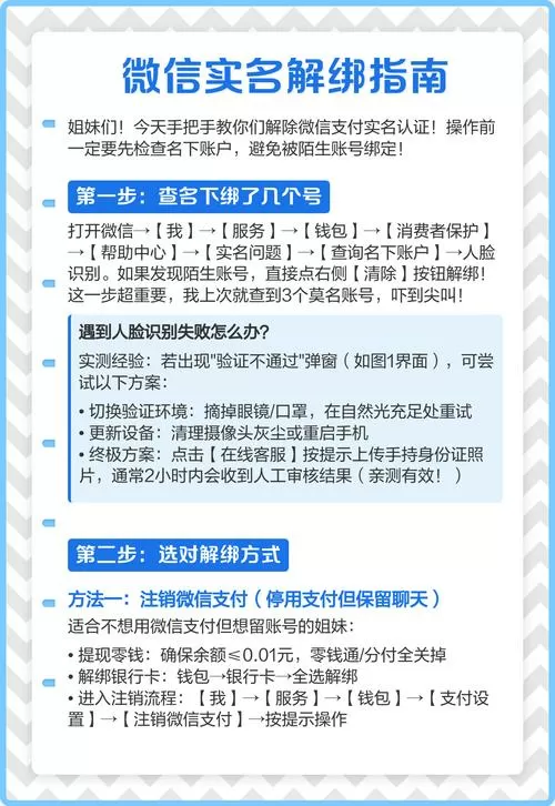 怎么解绑实名认证