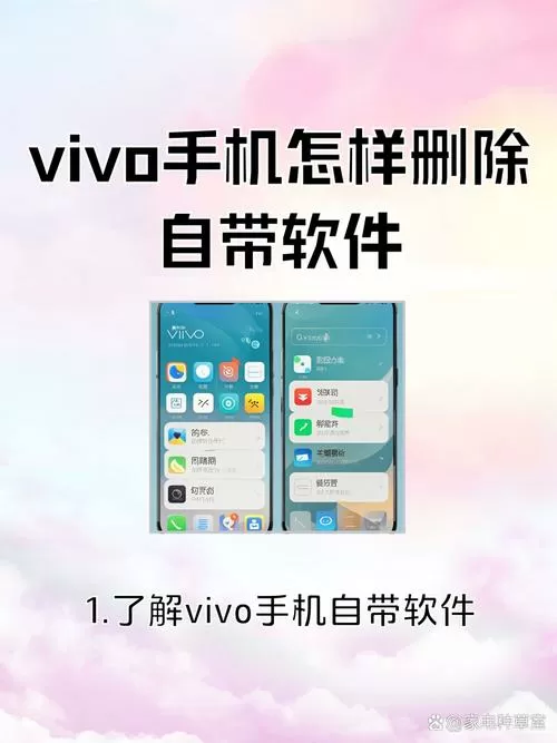 如何删除vivo手机自带软件