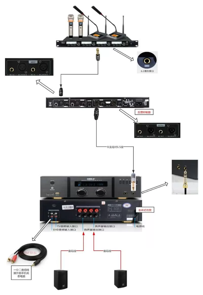 功放没有低音接口,可以接低音炮吗游戏截图